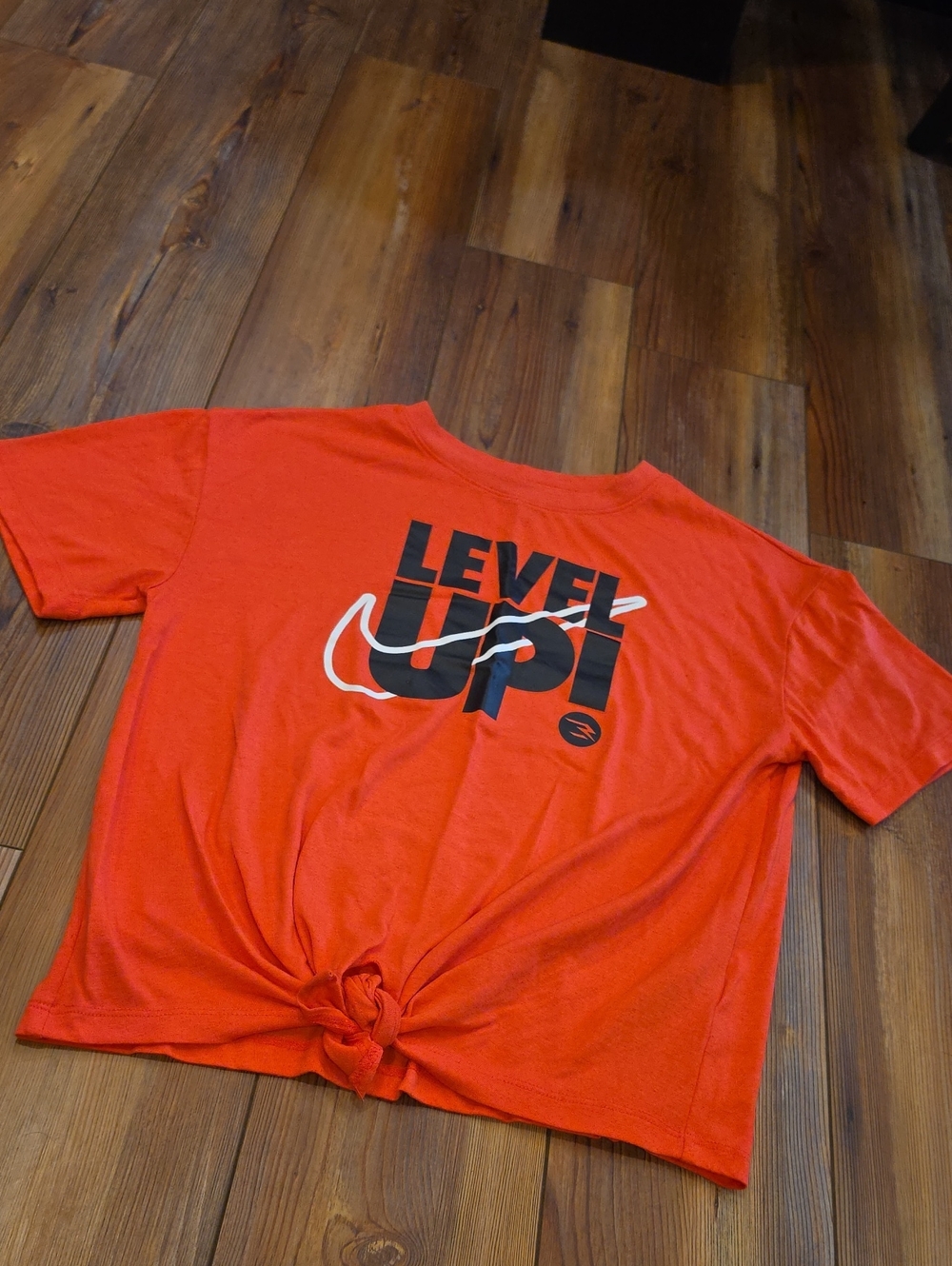 Nike "Level Up" Graphic Tee for Girls